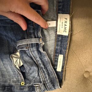 Frame Denim Classic Indigo Jeans